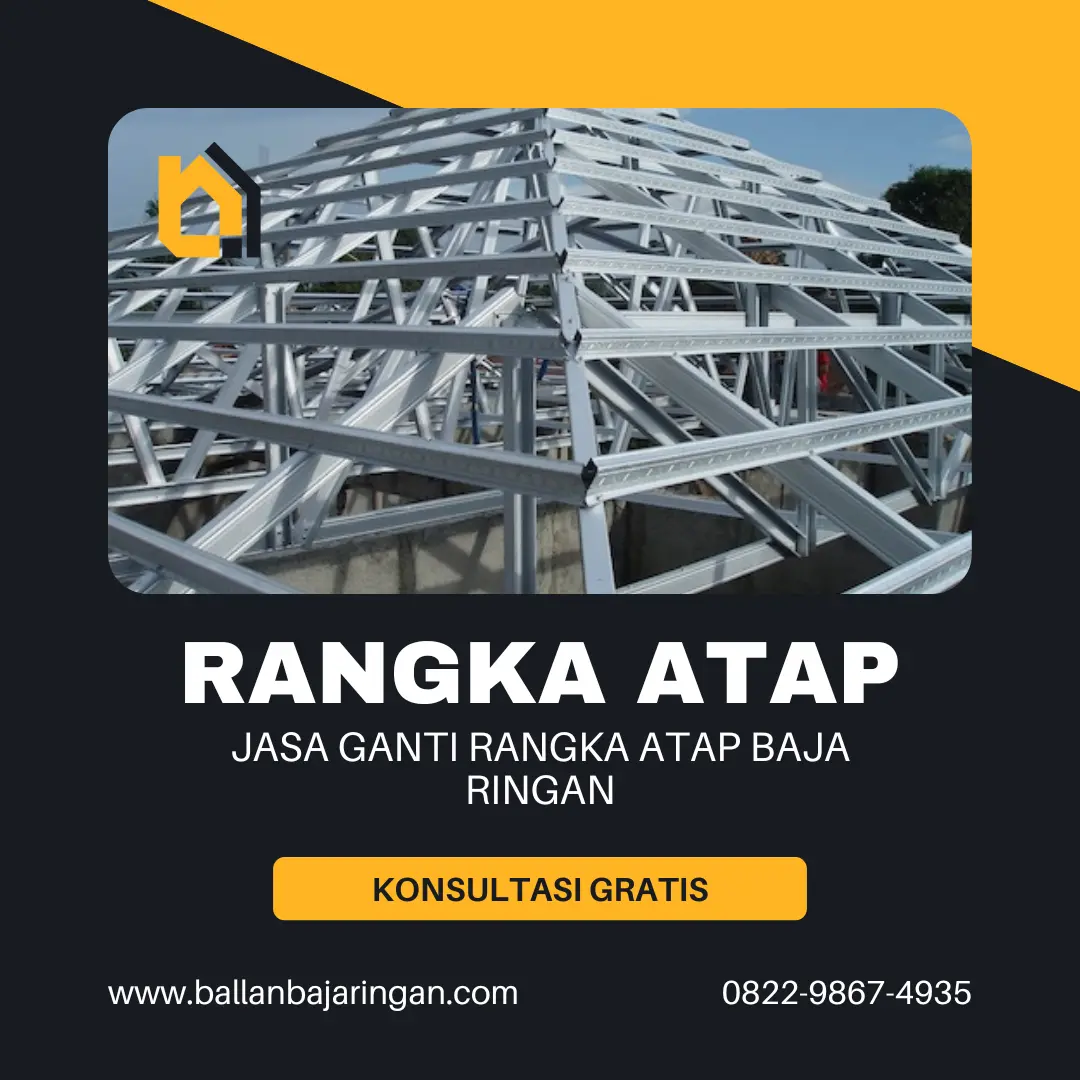 jasa pasang rangka atap