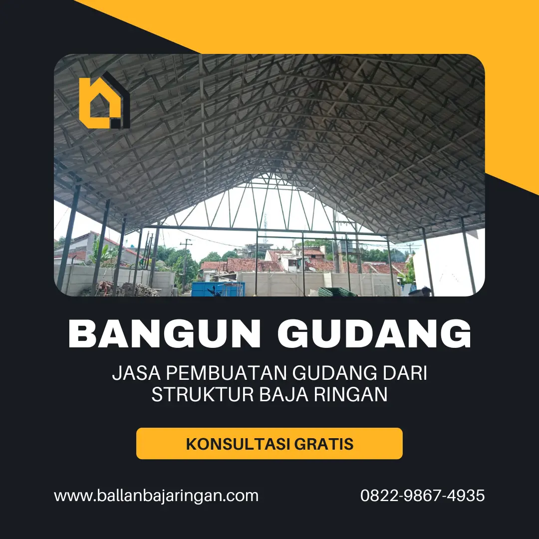 jasa bangun gudang